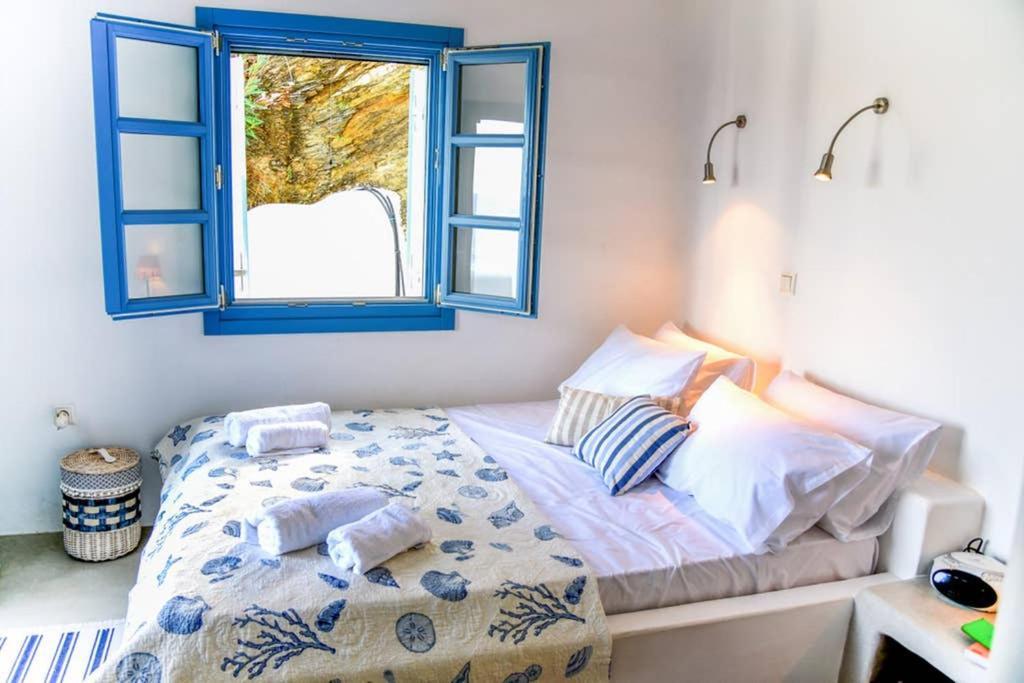 Villa Niloya Kythnos Лутра Екстер'єр фото