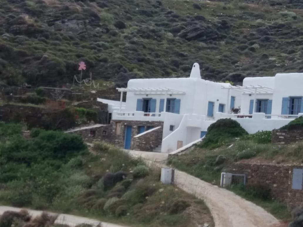 Villa Niloya Kythnos Лутра Екстер'єр фото